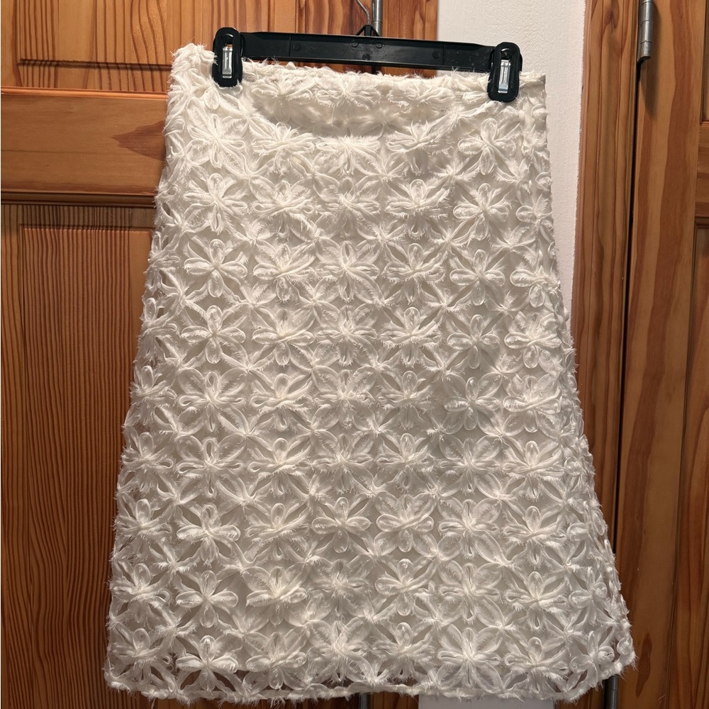 WeWoreWhat A-Line Lace Mini Dress